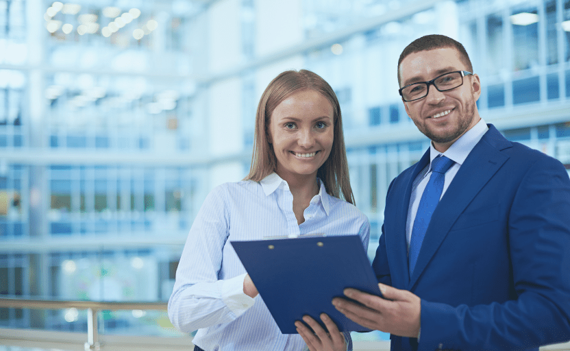Smiling professional training needs analysis practitioners