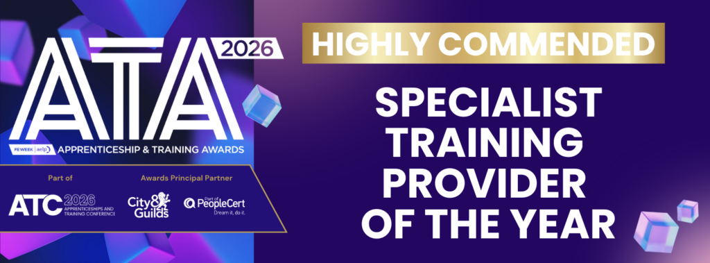 Specialist Training Provider of the Year 2026 graphic