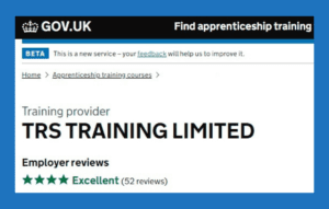 Read more about the article TRS apprenticeship training awarded top marks by employers