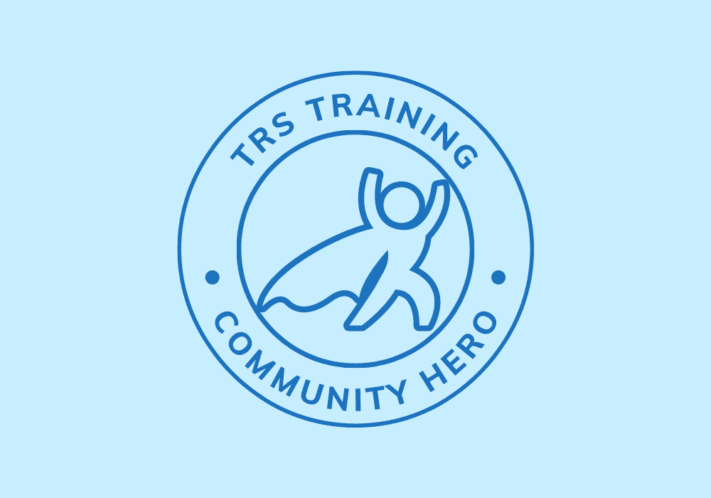 You are currently viewing TRS Training launch Community Hero Award