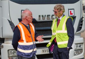 Read more about the article TRS Training meets MP to discuss 12-month HGV/LGV driving test backlog